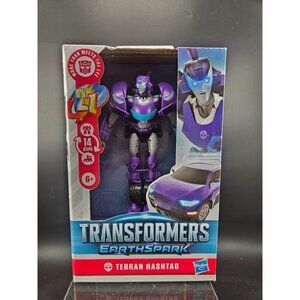 Transformers EarthSpark Terran Hashtag Figure With Accessories 2-In-1 Conversion